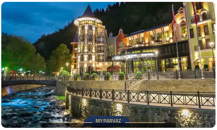 برجومی از شهرهای توریستی گرجستان